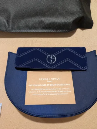 Pochette Giorgio Armani Blu