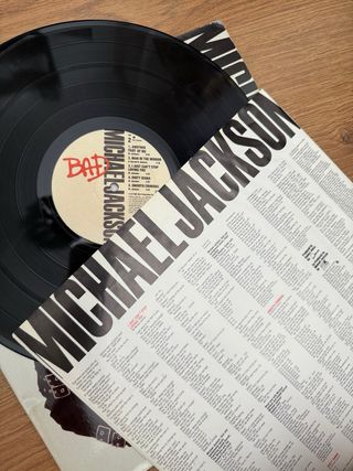 Vinilo Michael Jackson - Bad 1987