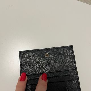 Portafoglio piccolo Gucci nero multicolore