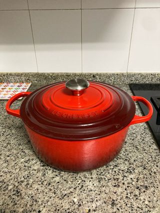 Cazuela Le Creuset Hierro Fundido Roja