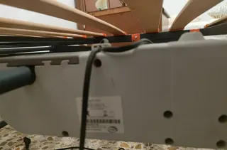 Cama individual con control remoto