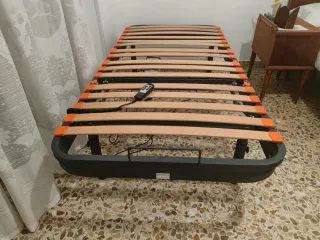 Cama individual con control remoto