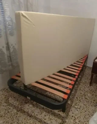 Cama individual con control remoto