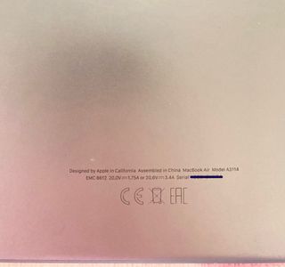 MacBook Air M3 16GB 256GB 15,3-inch Batería 97%