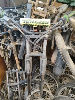 Horquilla y manillar Puch