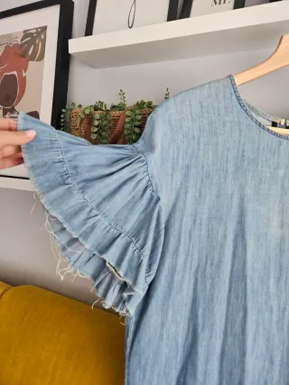 Vestido vaquero Zara