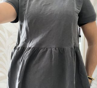 Camiseta Zara gris