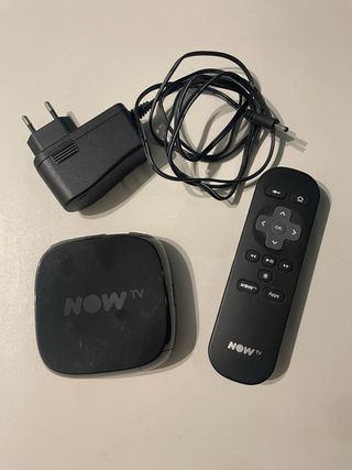 NOW TV Box con telecomando e alimentatore