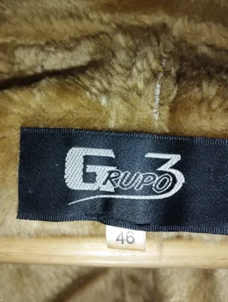 Abrigo mujer beige sin usar vintage