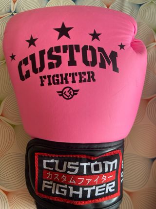 Guantes de Boxeo Custom Fighter Rosa
