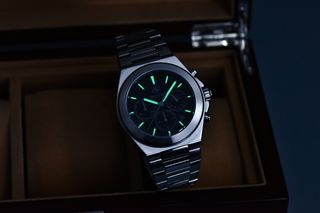 Reloj BENYAR Cronógrafo Azul y Plateado