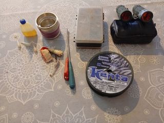 Cañas y carretes de pesca