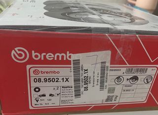 Discos Freno Brembo Xtra Max Sport 5x112 Nuevos