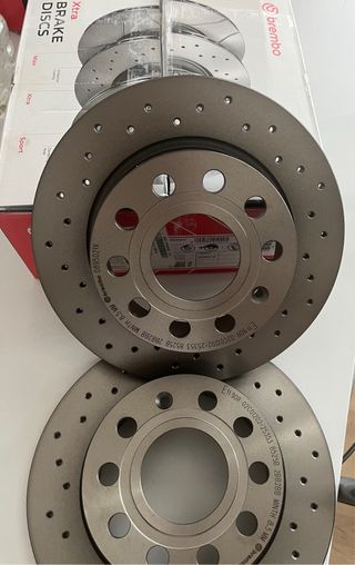 Discos Freno Brembo Xtra Max Sport 5x112 Nuevos