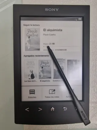 Lector Ebook Sony PRS-T2 Negro