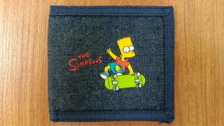 Cartera The Simpsons Bart Skateboard