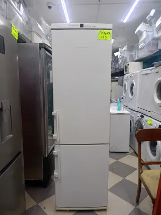 Nevera combi blanca