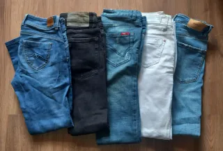 Vaqueros chica talla M/38