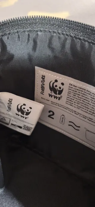 Bustina portatutto WWF con stampa tropicale