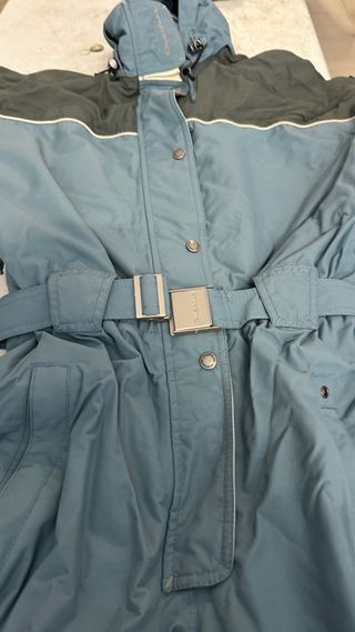 Mono de nieve azul mujer