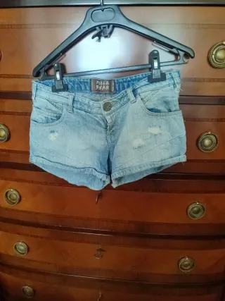 Shorts vaqueros Pull&Bear mujer