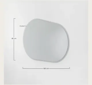 Espejo Baño Sklum Riben