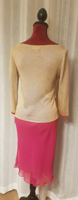 Conjunto Top y Falda vaporosa