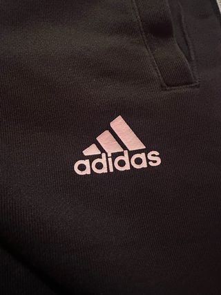 Pantalón Adidas Niño/a Negro Rayas