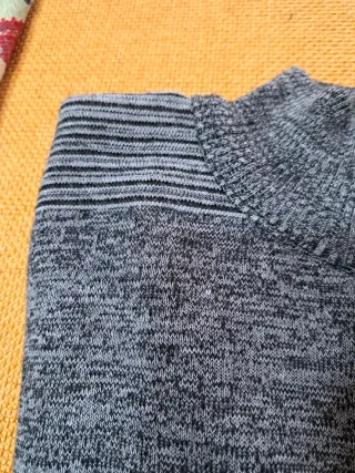 Maglione uomo HIFAN'S zip intera grigio XXL