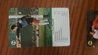 Juego Cartas Fútbol Selección Española 1982