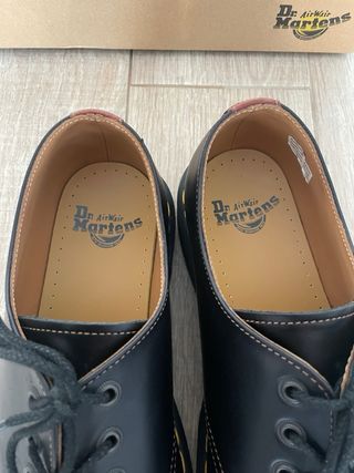 Zapatos Dr. Martens 1461 Black+Brown Abruzzo WP