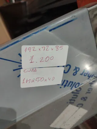 FREGADERO INDUSTRIAL DE 192 CM ACERO INOXIDABLE