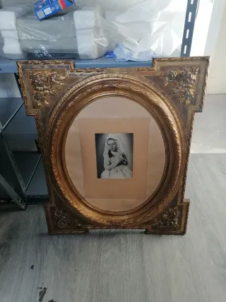 Marco Antiguo Dorado