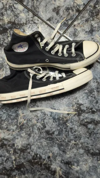 Converse All Star Negras Talla 40