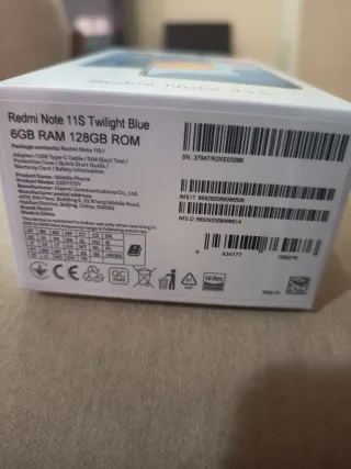 Xiaomi Redmi Note 11S Azul