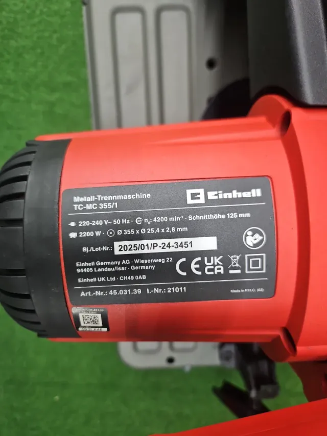 Cortadora de Metal Einhell TC-MC 355/1