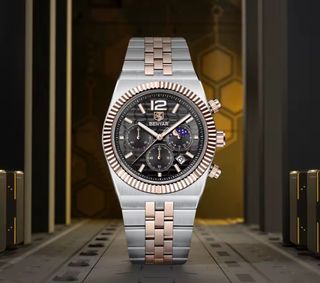 Reloj Benyar Hombre Oro y Plata