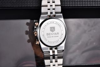 Reloj Benyar Hombre Oro y Plata
