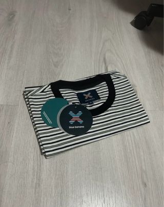Camiseta Blue Banana Rayas Talla M