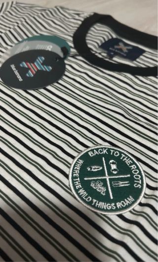 Camiseta Blue Banana Rayas Talla M