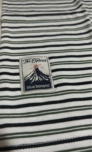 Camiseta Blue Banana Rayas Talla M