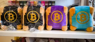 Cofre Peluche Bitcoin