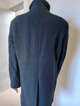 Cappotto nero uomo