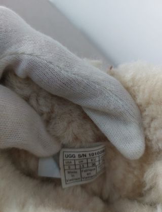 Botines UGG Dixi Flora Ante Morado