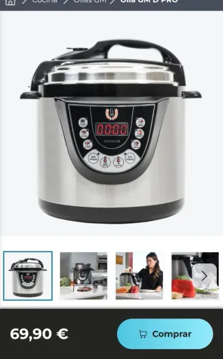 Olla Express Eléctrica Programable Cecotec