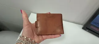 Cartera de Piel Marrón