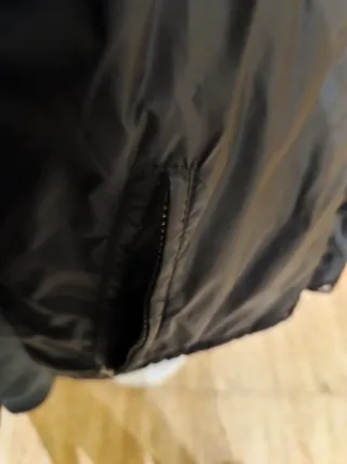 Chaqueta negra hombre talla XL.