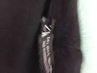 Jersey rayas azul y blanco y otro negro