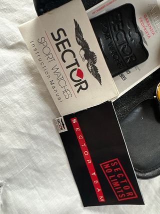 Orologio Sector Cronografo Giallo Nero