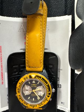 Orologio Sector Cronografo Giallo Nero